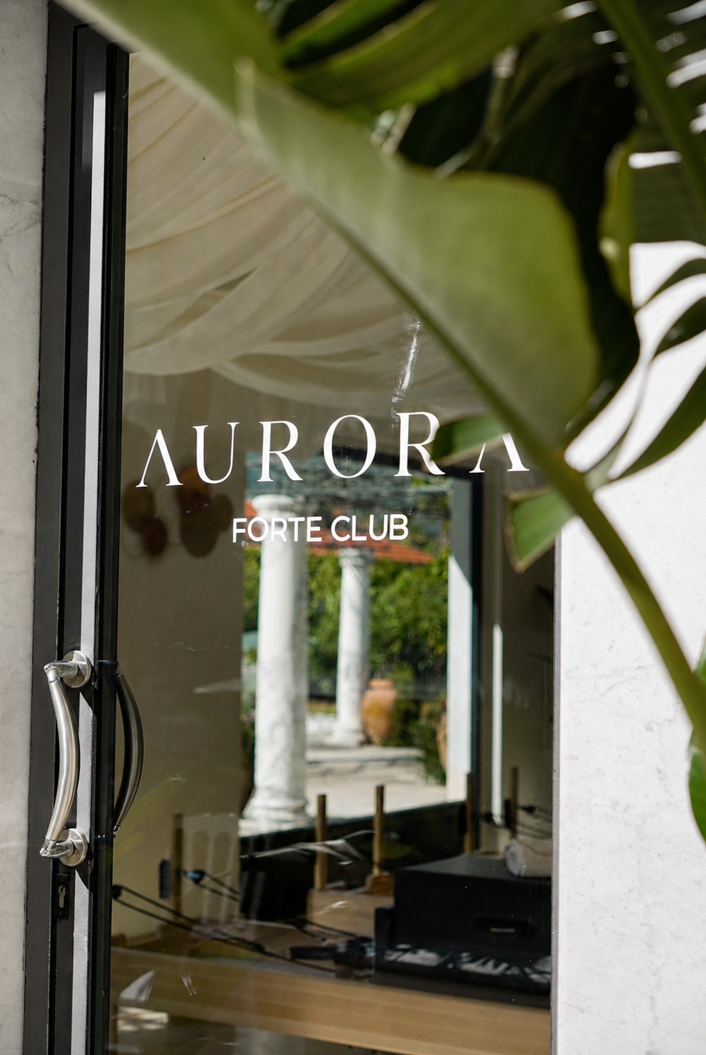 Aurora Forte Club — Ingresso dello studio